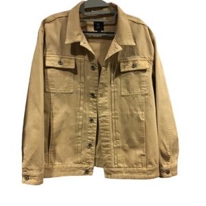 art class XL(16) Khaki Denim Trucker Junior Youth Top Jean Jacket Standard Fit